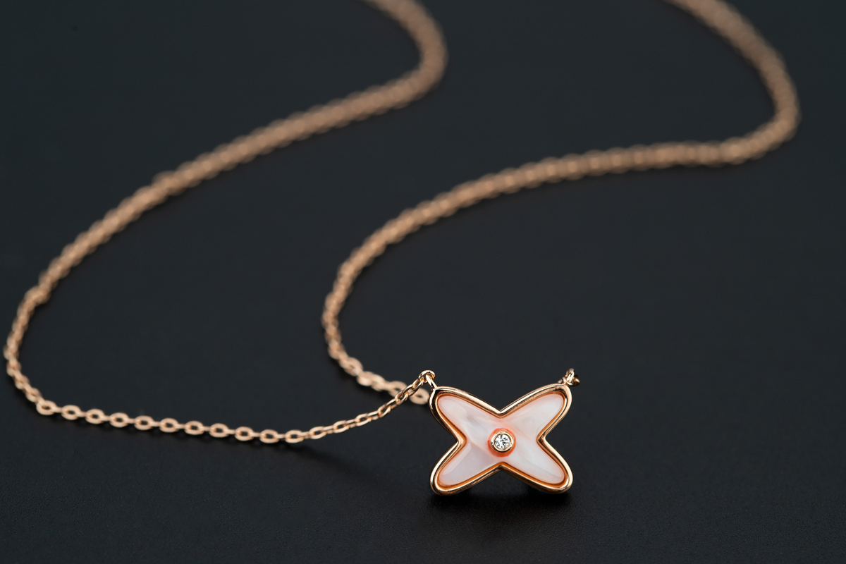 [⭐moonlume]JEUX DE NECKLACE 1 DIAMOND