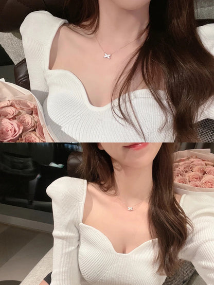 [⭐moonlume]JEUX DE NECKLACE 1 DIAMOND