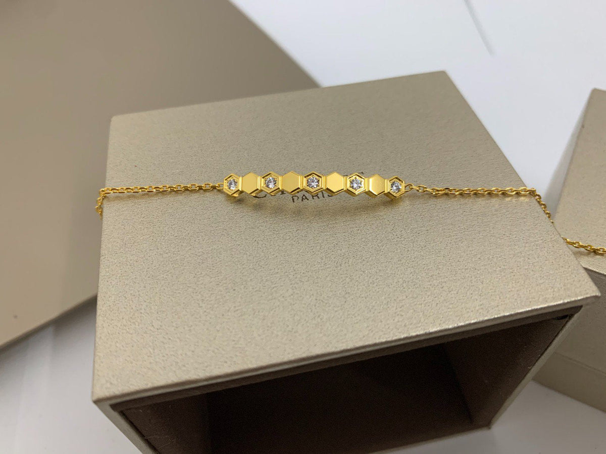 [⭐moonlume]BEE LOVE BRACELET DIAMOND