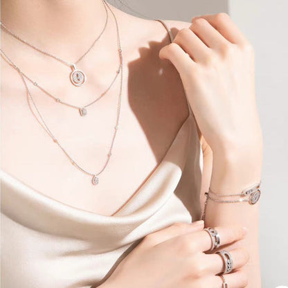 [⭐moonlume]Demo MOVER PM PAVED NECKLACE