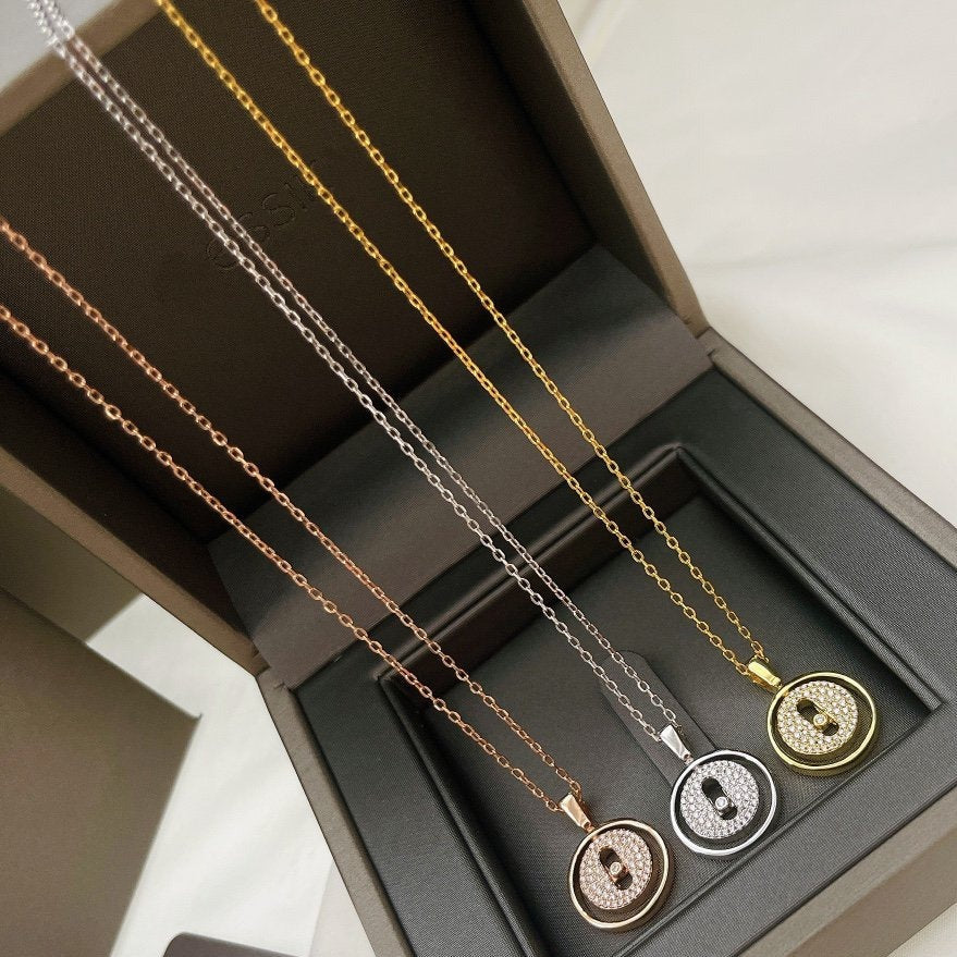 [⭐moonlume]Demo MOVER PM PAVED NECKLACE