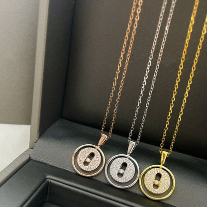 [⭐moonlume]Demo MOVER PM PAVED NECKLACE