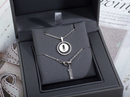 [⭐moonlume]Demo MOVE PM NECKLACE SILVER DIAMOND