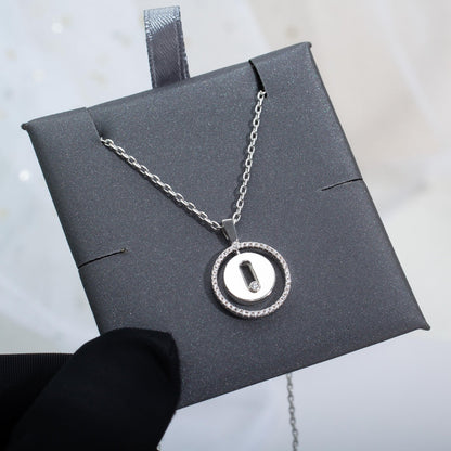 [⭐moonlume]Demo MOVE PM NECKLACE SILVER DIAMOND