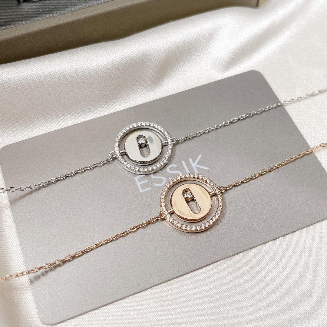 [⭐moonlume]Demo MOVE PAVED DIAMOND BRACELET