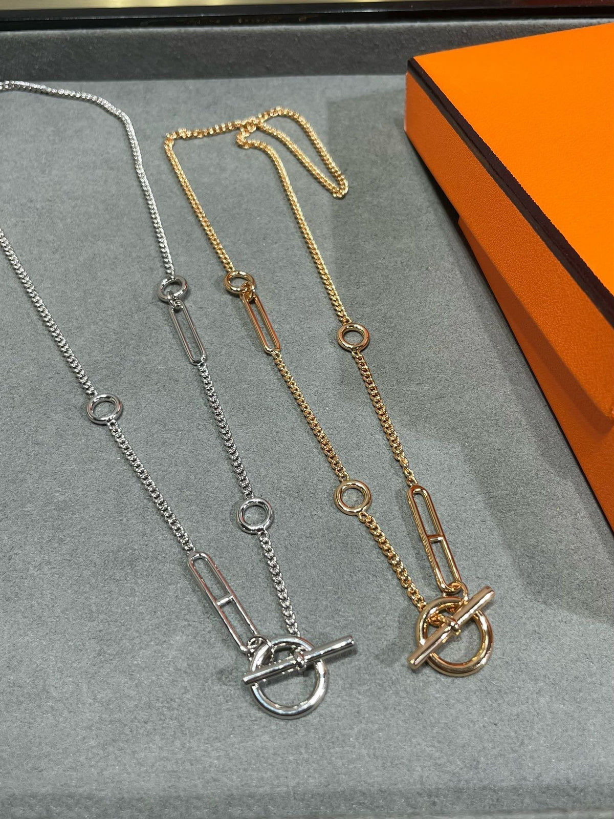 [⭐moonlume]HM STERLING CHAINE D'ANCRE HEART