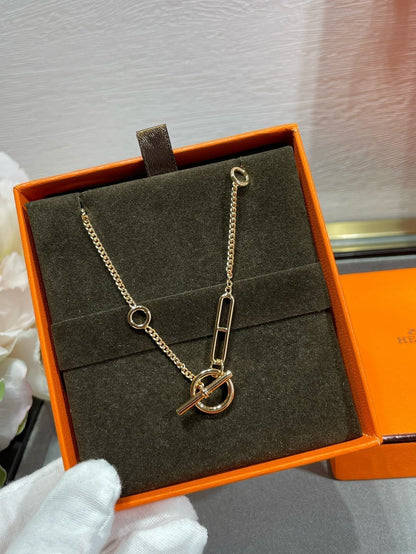 [⭐moonlume]HM STERLING CHAINE D'ANCRE HEART