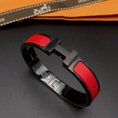 [⭐moonlume]CLIC HM SO BLACK RED BRACELET