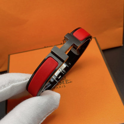 [⭐moonlume]CLIC HM SO BLACK RED BRACELET