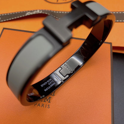 [⭐moonlume]CLIC HM SO BLACK GREY BRACELET