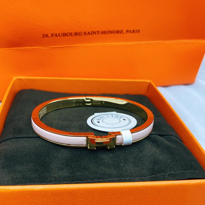 [⭐moonlume]CLASSIC HM CLIC  PINK 8MM ENAMEL BRACELET
