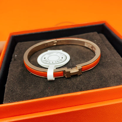 [⭐moonlume]CLASSIC HM CLIC RED 8MM ENAMEL BRACELET