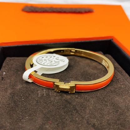 [⭐moonlume]CLASSIC HM CLIC RED 8MM ENAMEL BRACELET