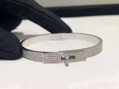 [⭐moonlume]HM KELLY BRACELET IN SILVER AND FULL PAVE DIAMOND