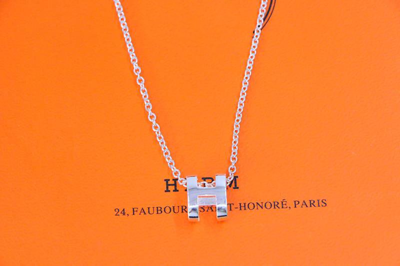 [⭐moonlume]HM NECKLACE H LETTER OVAL SERIES