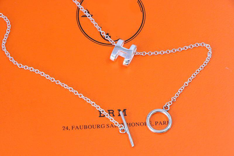 [⭐moonlume]HM NECKLACE H LETTER OVAL SERIES
