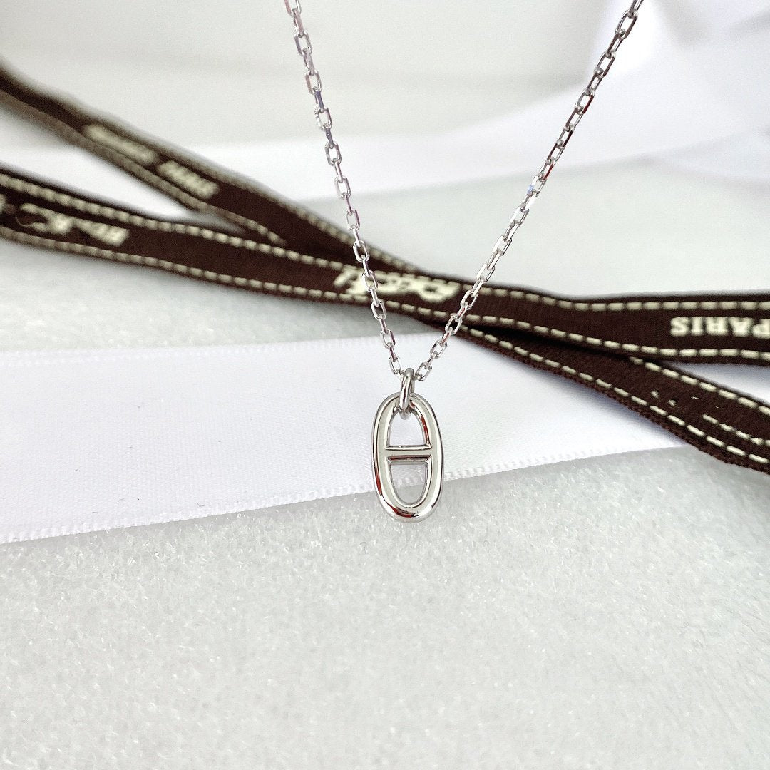[⭐moonlume]HM PIG NOSE NECKLACE