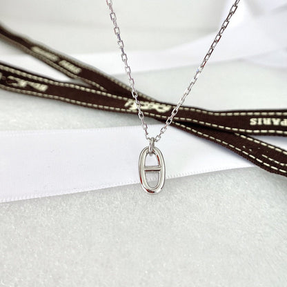 [⭐moonlume]HM PIG NOSE NECKLACE