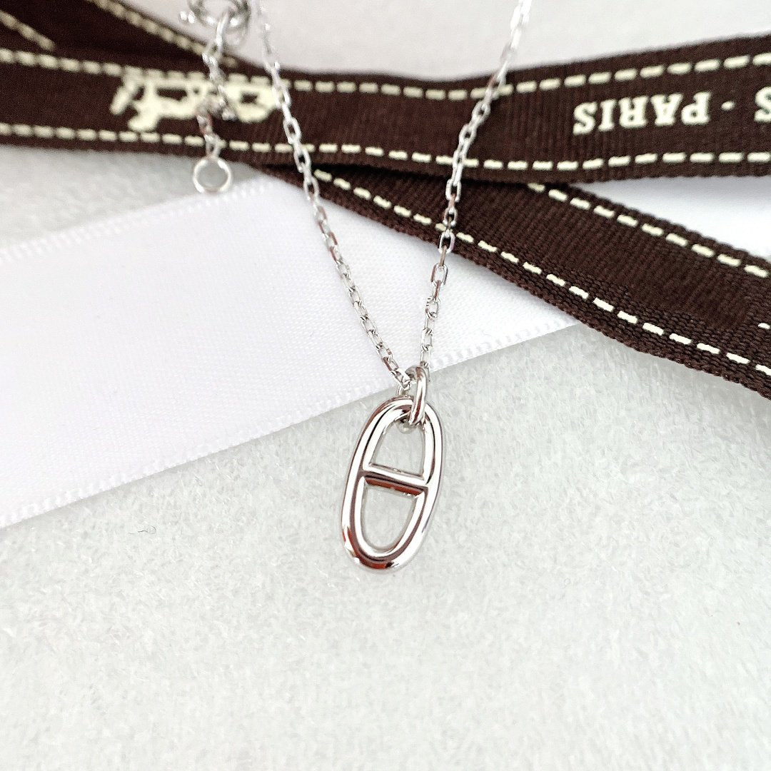 [⭐moonlume]HM PIG NOSE NECKLACE