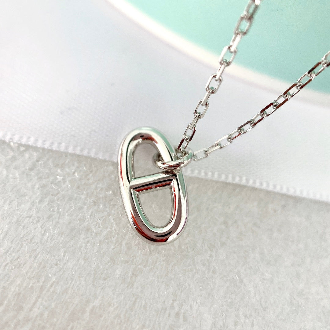 [⭐moonlume]HM PIG NOSE NECKLACE
