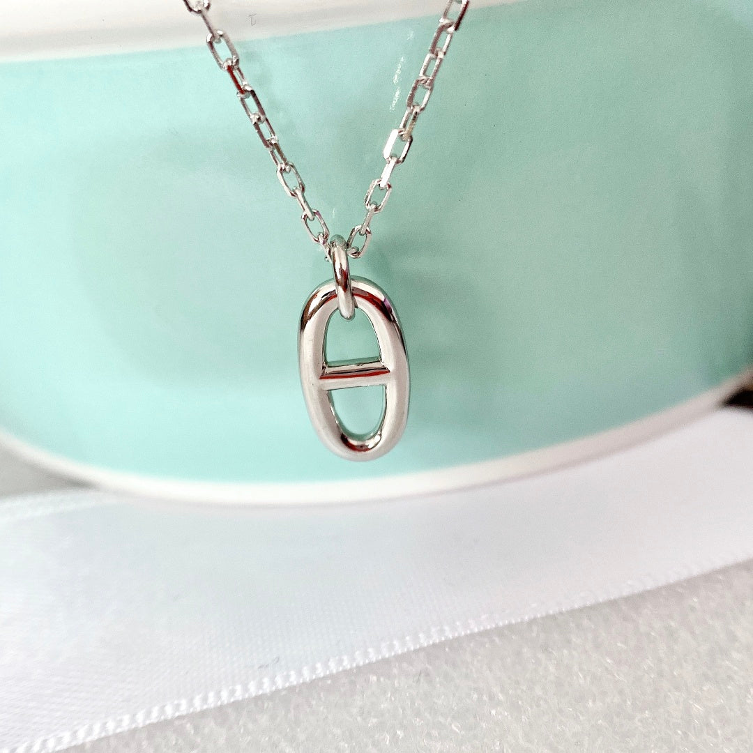 [⭐moonlume]HM PIG NOSE NECKLACE