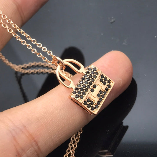 [⭐moonlume]HM NECKLACE ARRIVAL BLACK DIAMOND