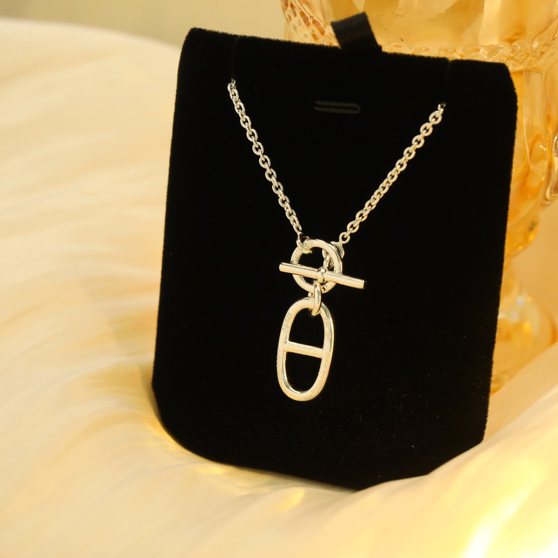 [⭐moonlume]HM CHAINE D'ANCRE PENDANT NECKLACE STERLING SILVER