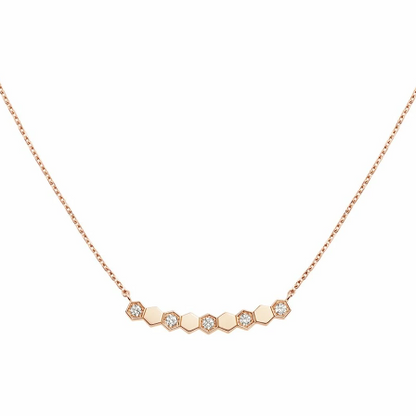 [⭐moonlume]BEE MY LOVE DIAMOND NECKLACE