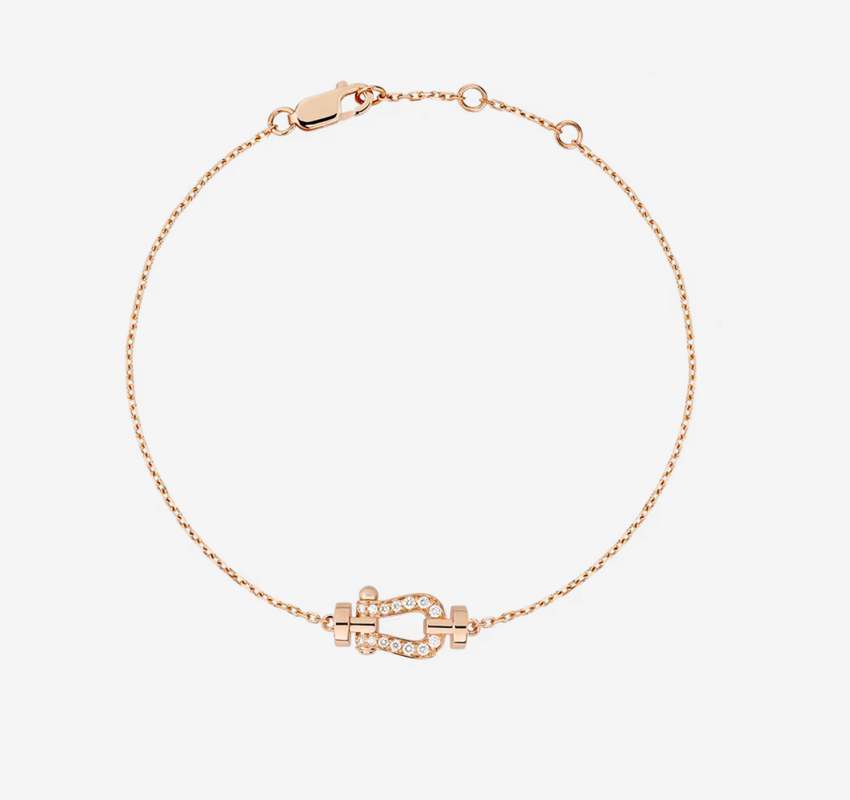 [⭐moonlume]FORCE 10 FULL DIAMOND BUCKLE CHAIN LINK MINI MODEL