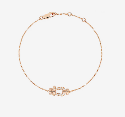 [⭐moonlume]FORCE 10 FULL DIAMOND BUCKLE CHAIN LINK MINI MODEL