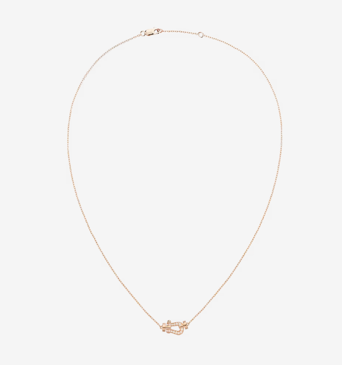 [⭐moonlume]FORCE 10 DIAMOND PINK GOLD NECKLACE MINI MODEL