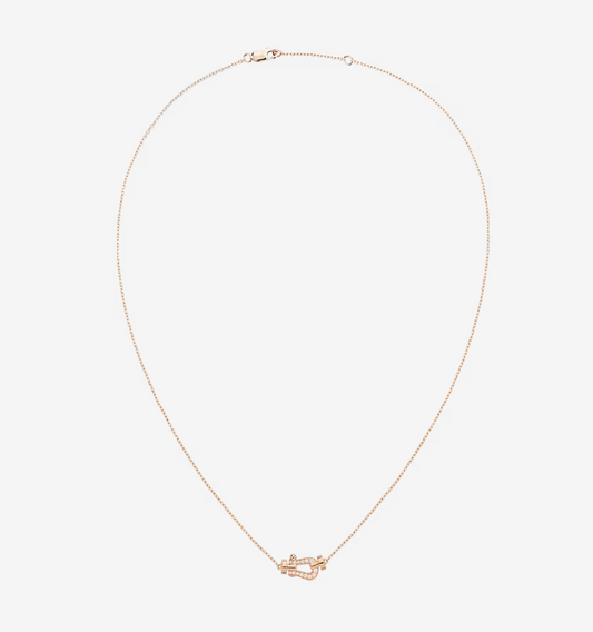 [⭐moonlume]FORCE 10 DIAMOND PINK GOLD NECKLACE MINI MODEL