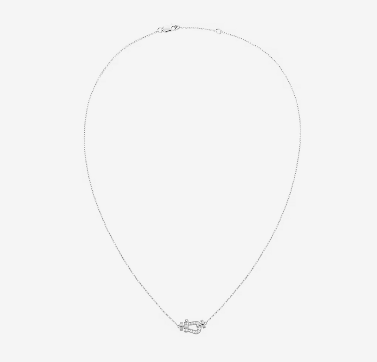 [⭐moonlume]FORCE 10 DIAMOND SILVER NECKLACE MINI MODEL