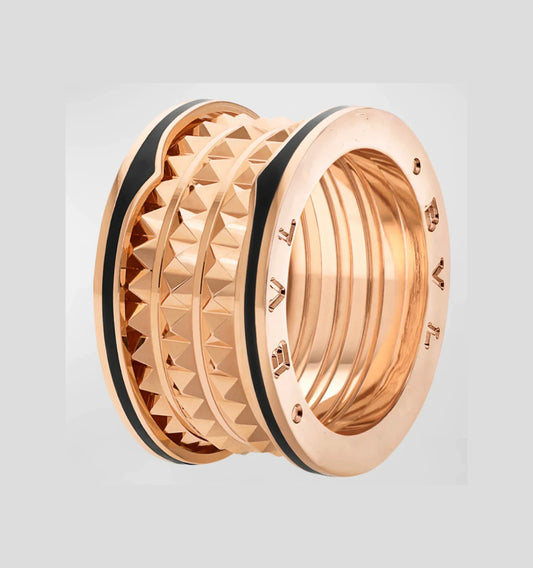 [⭐moonlume]ZERO 1 ROCK BLACK CERAMIC PINK GOLD LARGE MODEL