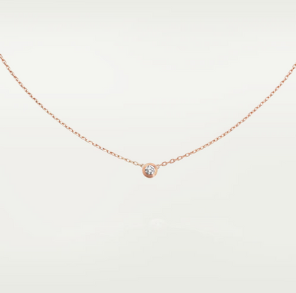 [⭐moonlume]DAMOUR DIAMOND NECKLACE