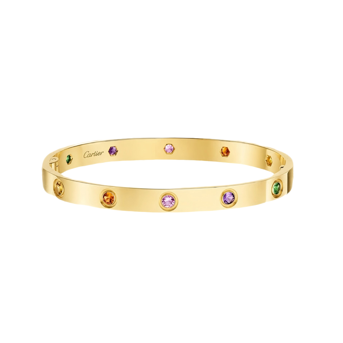 [⭐moonlume] 2026 RAINBOW LOVE BRACELET 6.1MM  10 DIAMONDS