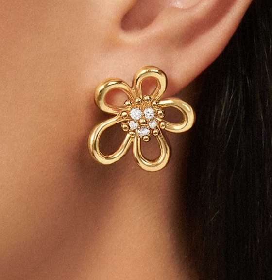 [⭐moonlume]FLOWERLACE EARRINGS