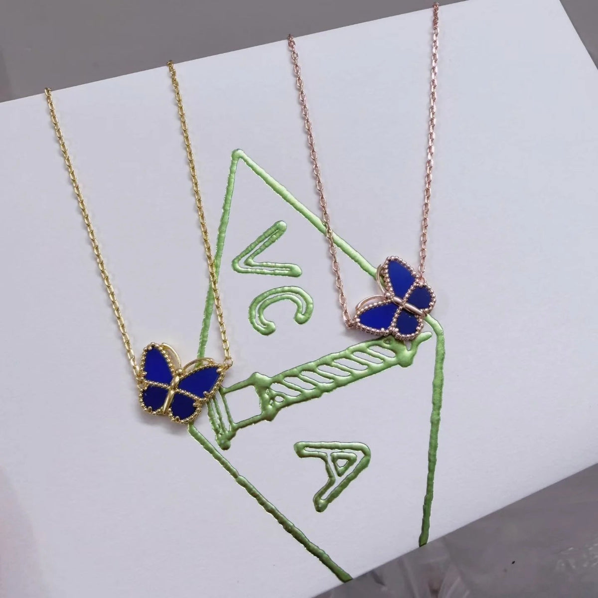 [⭐moonlume]  2026 NEW LUCKY BUTTERFLY 1 MOTIFS NECKLACE
