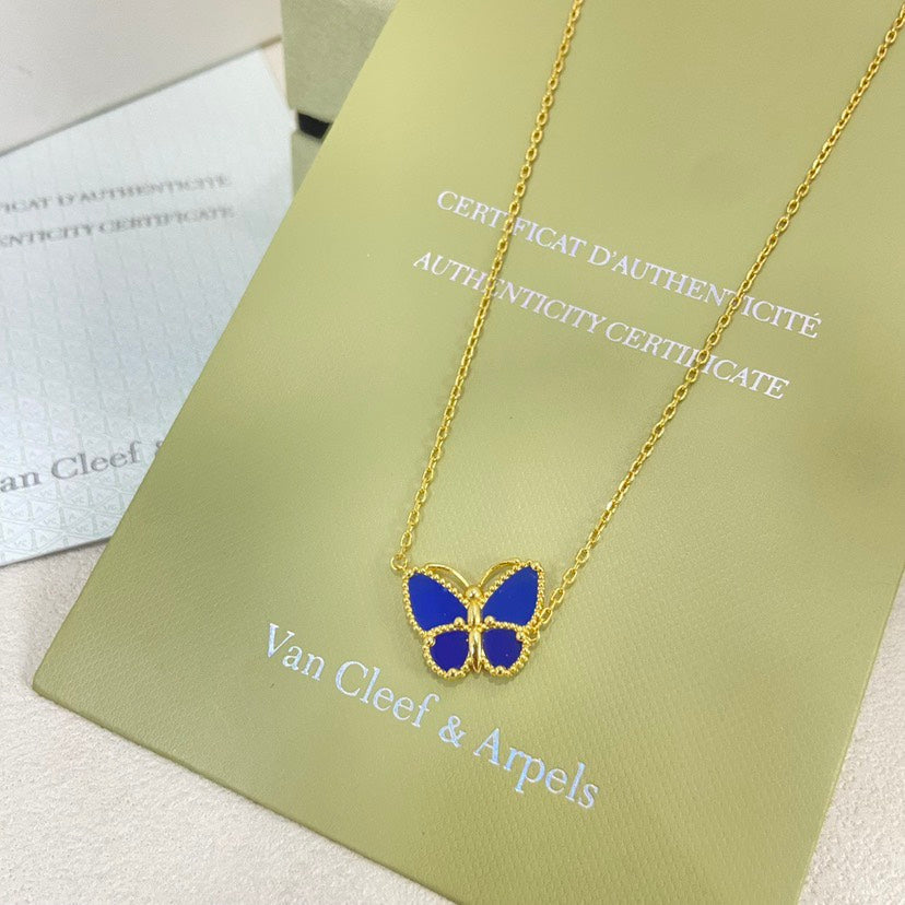 [⭐moonlume]  2026 NEW LUCKY BUTTERFLY 1 MOTIFS NECKLACE