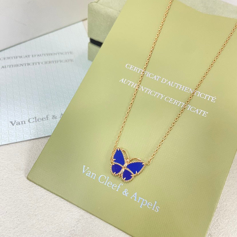 [⭐moonlume]  2026 NEW LUCKY BUTTERFLY 1 MOTIFS NECKLACE