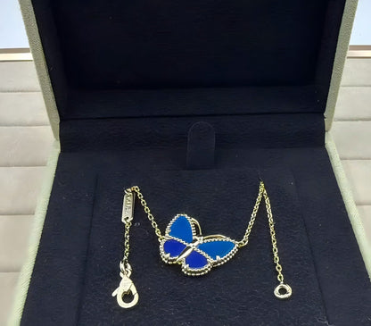 [⭐moonlume]  2026 NEW LUCKY BUTTERFLY 1 MOTIFS NECKLACE