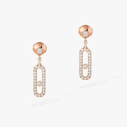 [⭐moonlume]DORMEUSES MOVE UNO DIAMOND EARRINGS