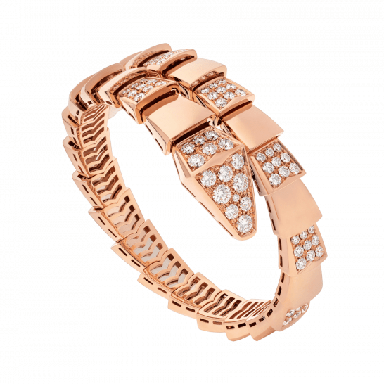 [⭐moonlume]SERPENTI BRACELET PINK GOLD DIAMOND