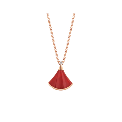 [⭐moonlume]DREAM NECKLACE CARNELIAN 1 DIAMOND