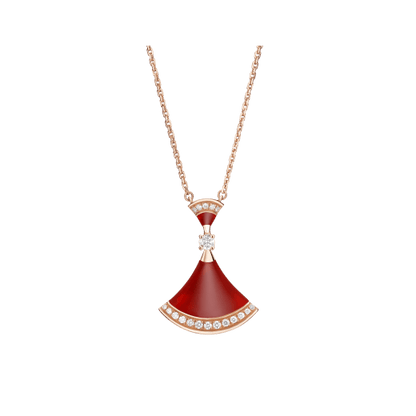 [⭐moonlume]DREAM NECKLACE CARNELIAN DIAMOND