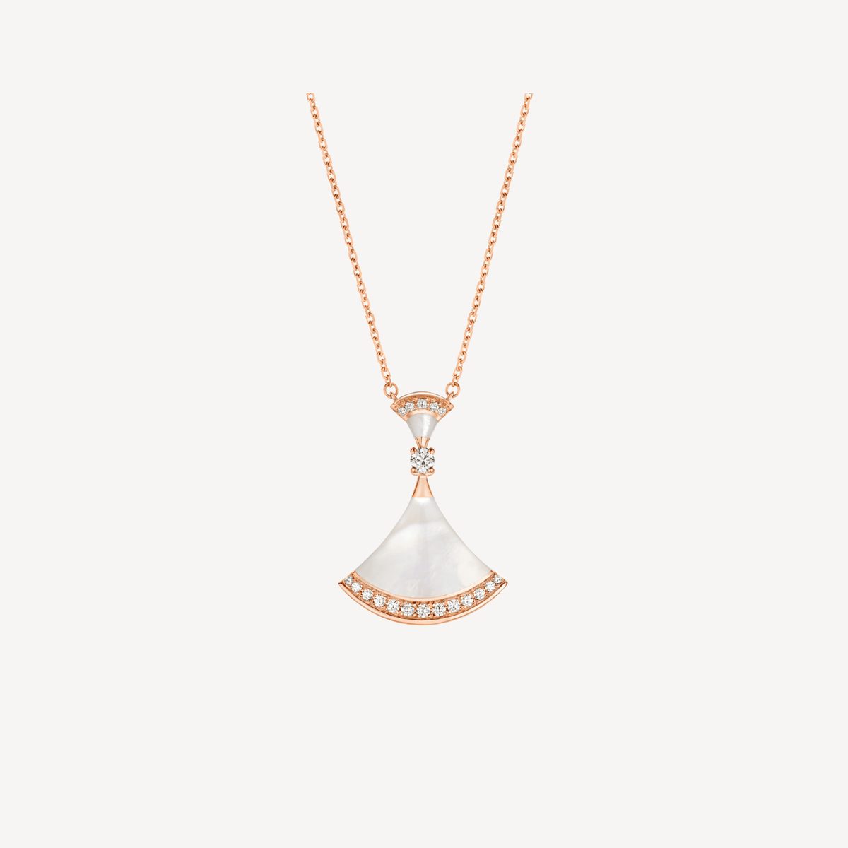 [⭐moonlume]DREAM NECKLACE MOP PINK GOLD DIAMOND