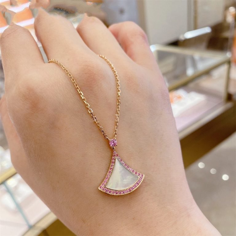 [⭐moonlume]DREAM NECKLACE MOP DIAMOND PINK