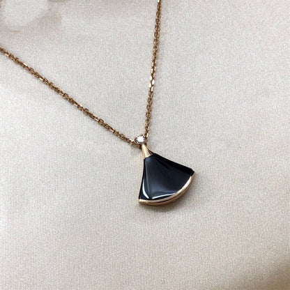 [⭐moonlume]DREAM NECKLACE ONYX 1 DIAMOND