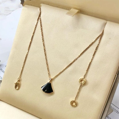 [⭐moonlume]DREAM NECKLACE ONYX 1 DIAMOND