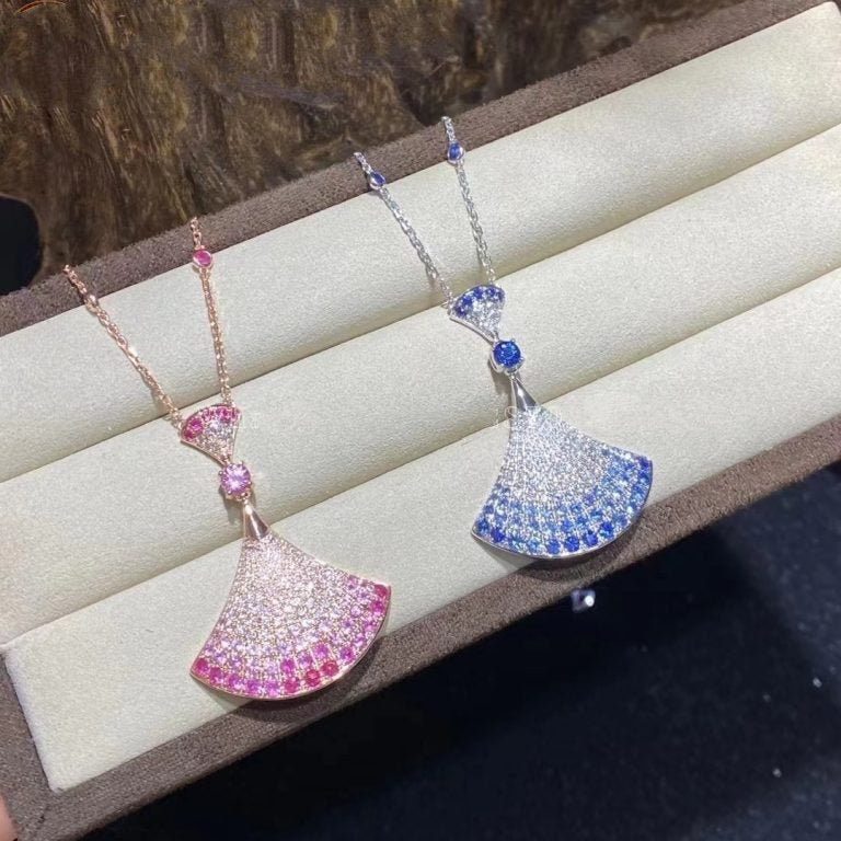 [⭐moonlume]DREAM NECKLACK DIAMOND PINK GOLD